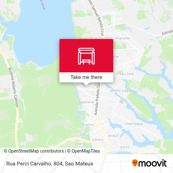 Rua Perci Carvalho, 804 map
