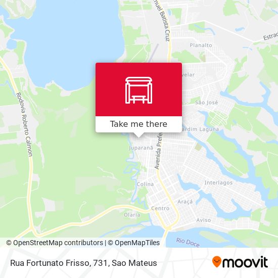 Rua Fortunato Frisso, 731 map