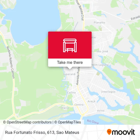 Rua Fortunato Frisso, 613 map