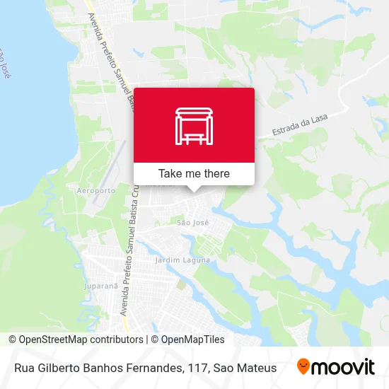 Rua Gilberto Banhos Fernandes, 117 map