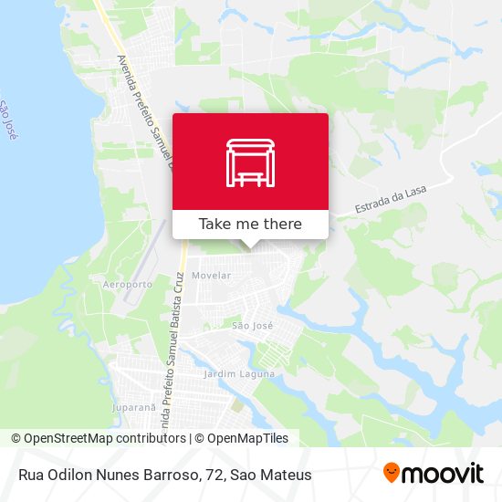 Rua Odilon Nunes Barroso, 72 map