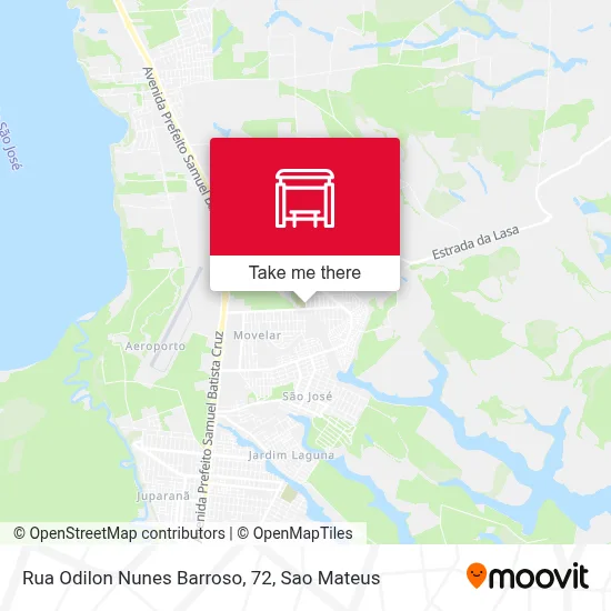 Rua Odilon Nunes Barroso, 72 map