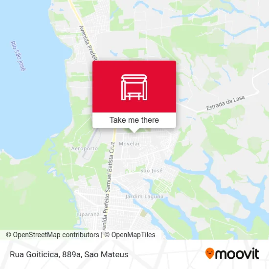 Rua Goiticica, 889a map