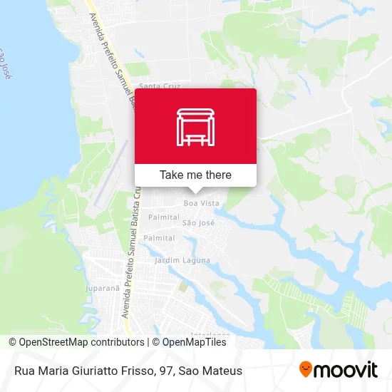 Rua Maria Giuriatto Frisso, 97 map