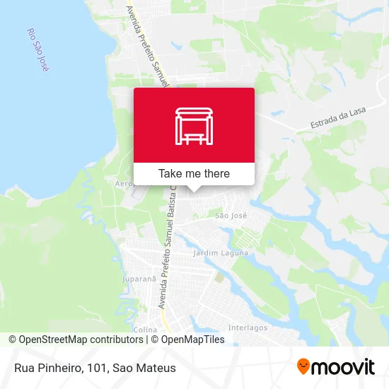 Rua Pinheiro, 101 map