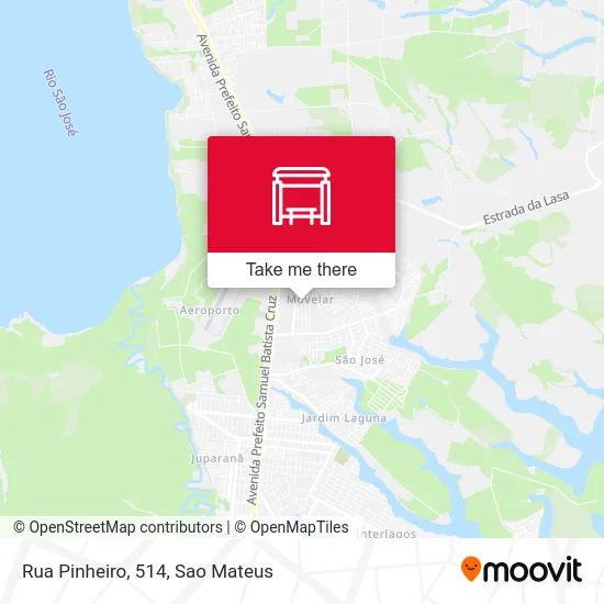 Rua Pinheiro, 514 map