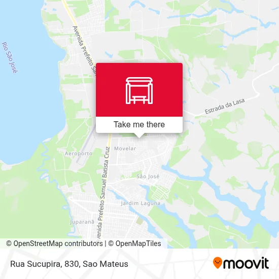 Rua Sucupira, 830 map