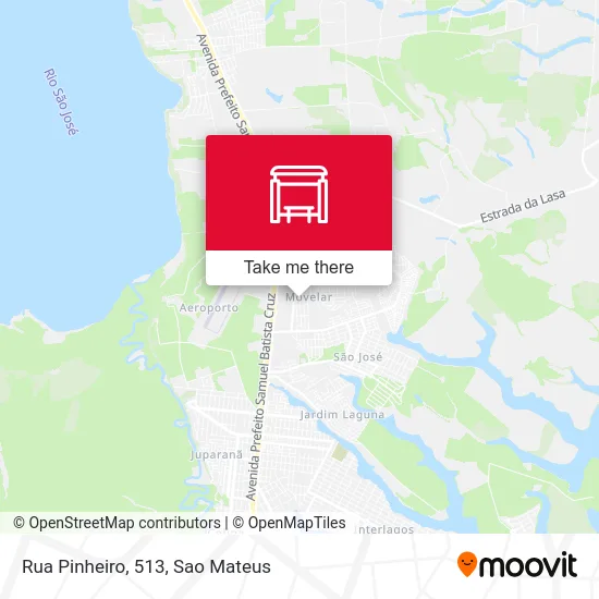 Rua Pinheiro, 513 map