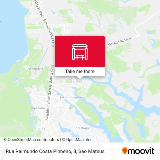 Rua Raimundo Costa Pinheiro, 8 map