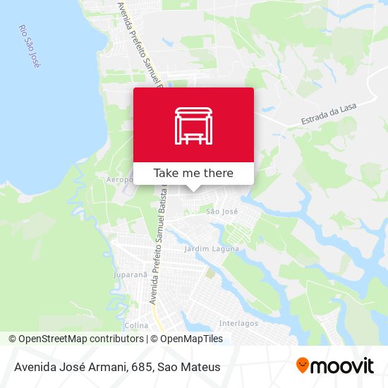 Avenida José Armani, 685 map
