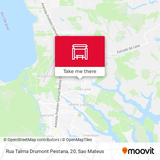 Rua Talma Drumont Pestana, 20 map