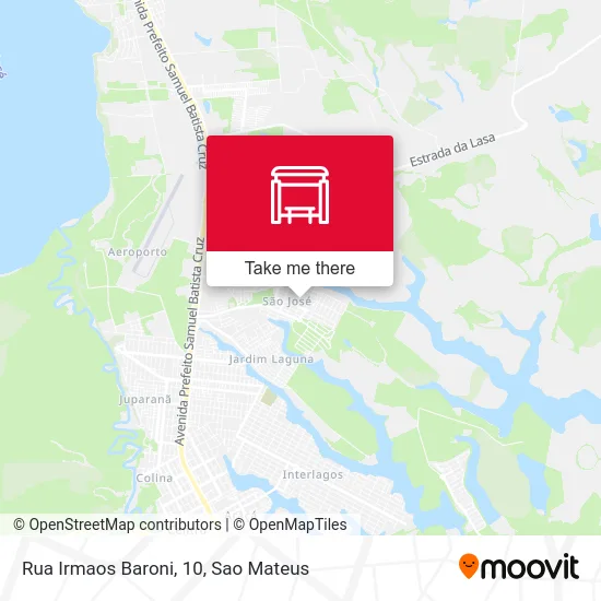 Rua Irmaos Baroni, 10 map