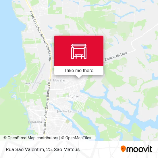 Rua São Valentim, 25 map