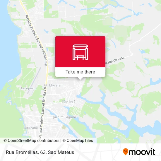 Rua Bromélias, 63 map