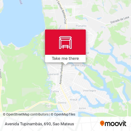 Avenida Tupinambás, 690 map