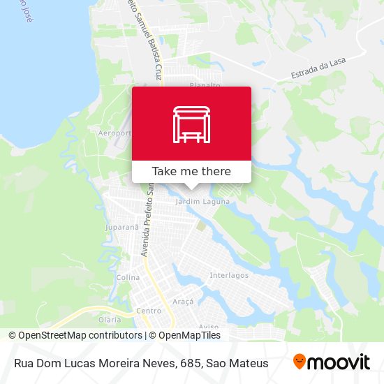 Rua Dom Lucas Moreira Neves, 685 map