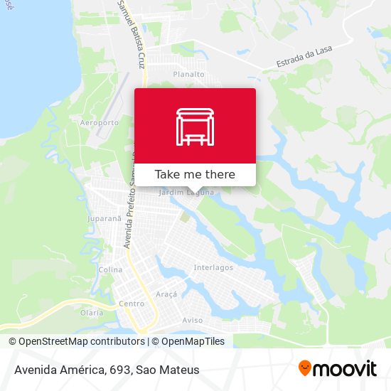 Avenida América, 693 map