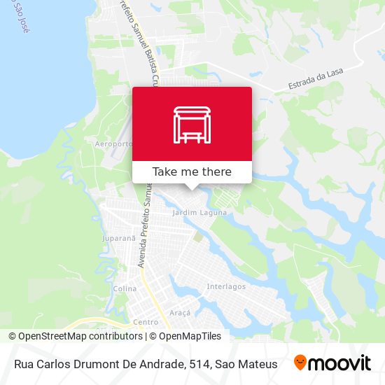 Rua Carlos Drumont De Andrade, 514 map