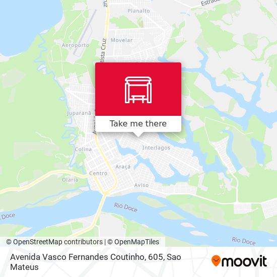 Avenida Vasco Fernandes Coutinho, 605 map