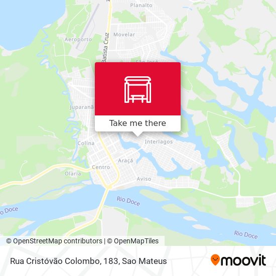 Rua Cristóvão Colombo, 183 map