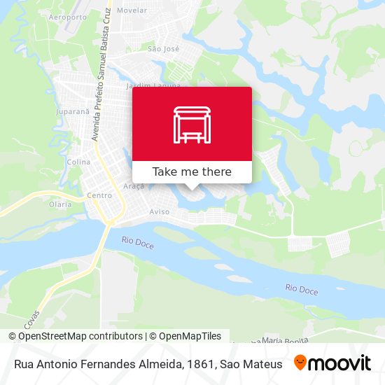 Rua Antonio Fernandes Almeida, 1861 map