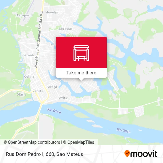 Rua Dom Pedro I, 660 map