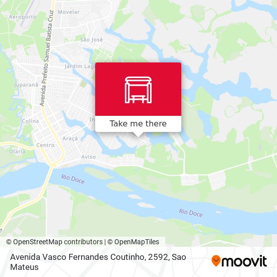 Avenida Vasco Fernandes Coutinho, 2592 map