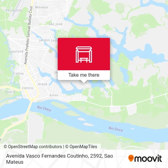 Avenida Vasco Fernandes Coutinho, 2592 map