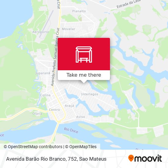 Avenida Barão Rio Branco, 752 map