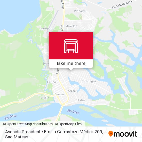 Avenida Presidente Emílio Garrastazu Médici, 209 map