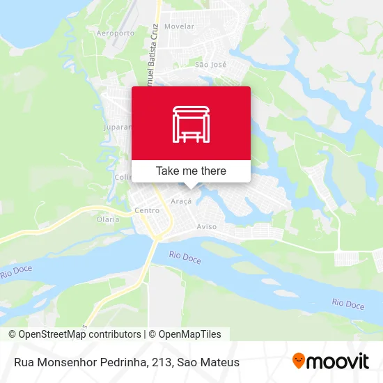 Rua Monsenhor Pedrinha, 213 map