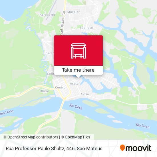 Rua Professor Paulo Shultz, 446 map