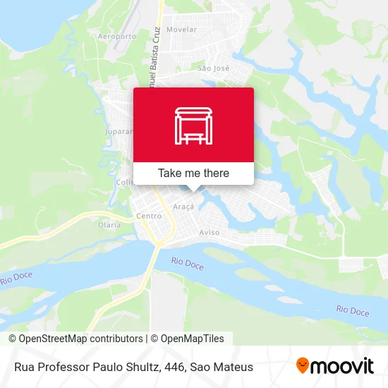 Rua Professor Paulo Shultz, 446 map