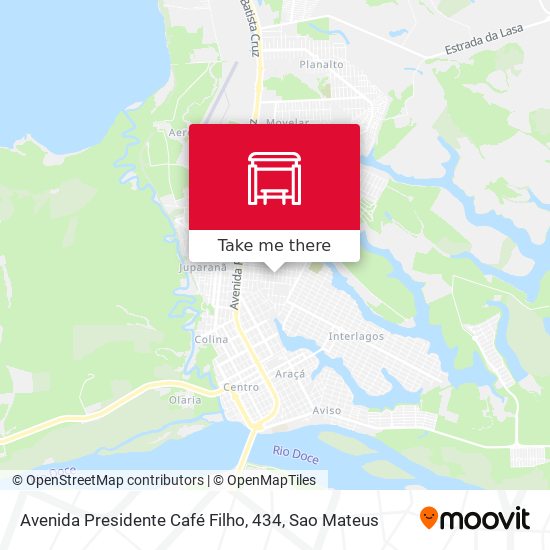 Avenida Presidente Café Filho, 434 map