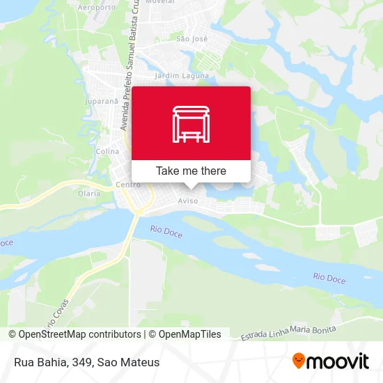Rua Bahia, 349 map
