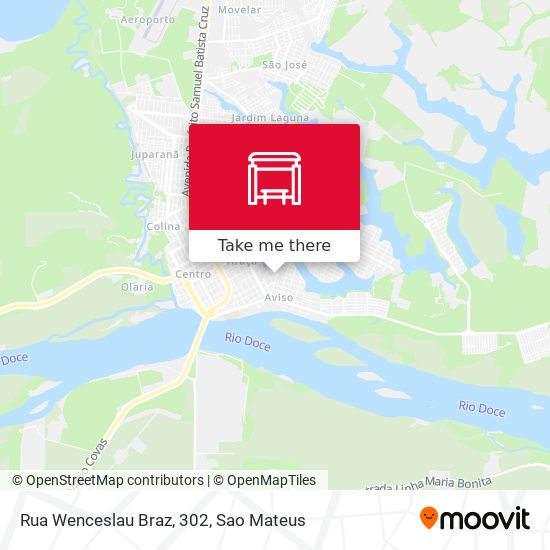 Rua Wenceslau Braz, 302 map
