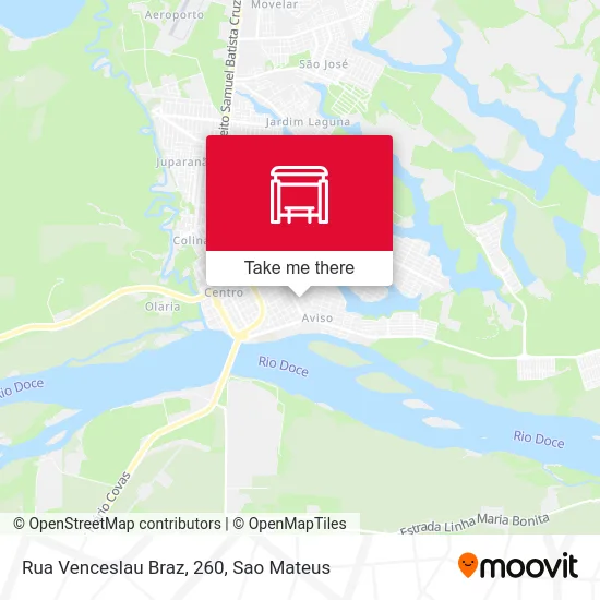 Rua Venceslau Braz, 260 map