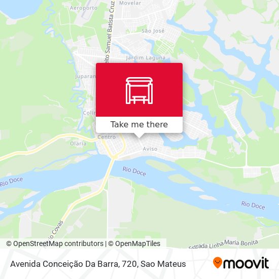 Avenida Conceição Da Barra, 720 map
