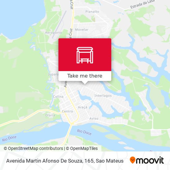 Avenida Martin Afonso De Souza, 165 map