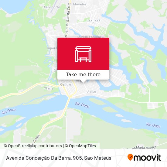 Avenida Conceição Da Barra, 905 map