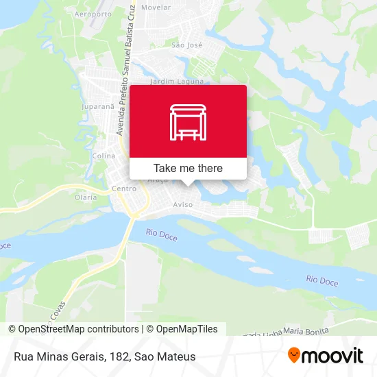 Rua Minas Gerais, 182 map