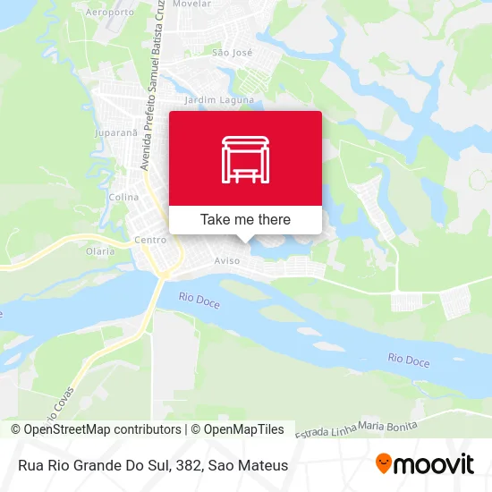 Rua Rio Grande Do Sul, 382 map