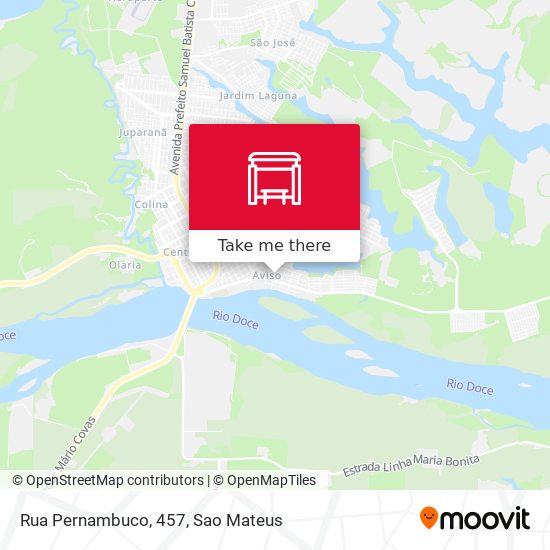 Rua Pernambuco, 457 map