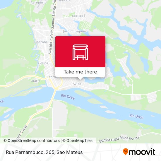 Rua Pernambuco, 265 map