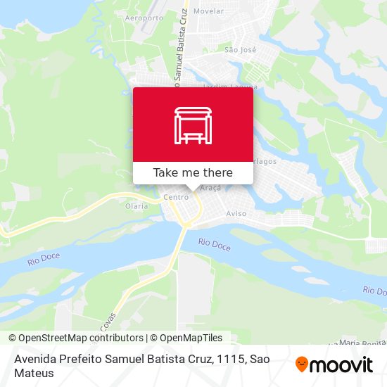 Avenida Prefeito Samuel Batista Cruz, 1115 map