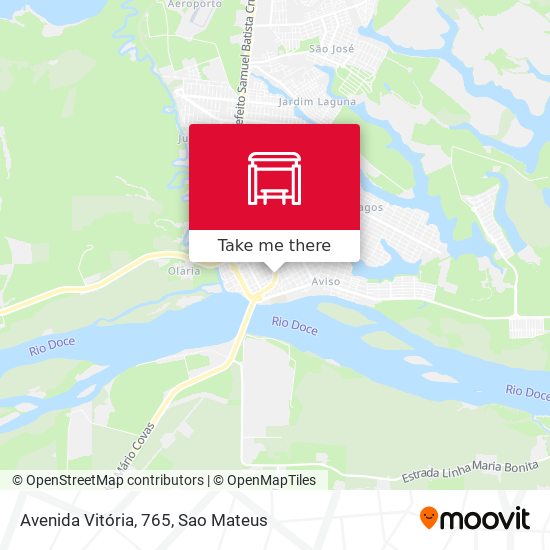Avenida Vitória, 765 map