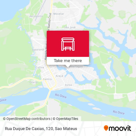 Rua Duque De Caxias, 120 map