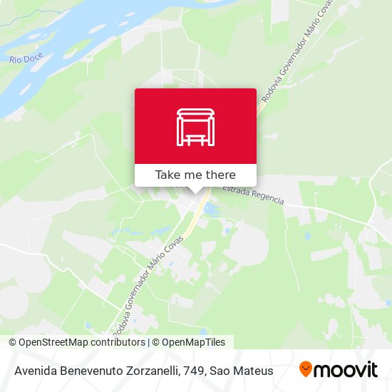 Avenida Benevenuto Zorzanelli, 749 map