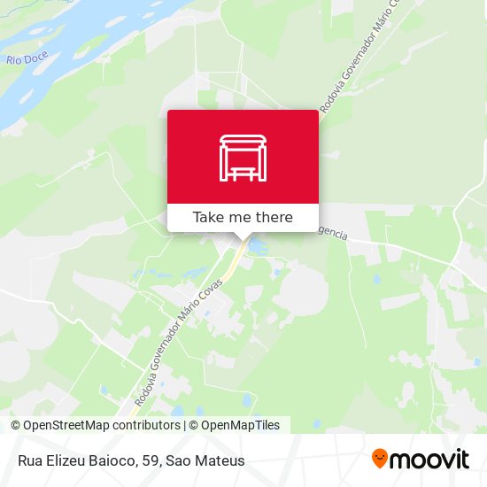 Rua Elizeu Baioco, 59 map