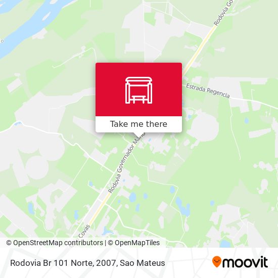 Rodovia Br 101 Norte, 2007 map